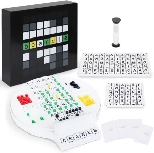 – Wordle-Inspired Word Game Board for Adults, Families & Couples | 2-Player Word Puzzle Board Game, Educational Vocabulary Challenge, Fun for Family Game Night