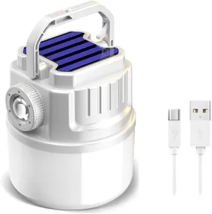 1 Set Camping Lantern Camping Lantern Rechargeable Camping Lights with 4 Light Modes,IPX6 Waterproof, USB C
