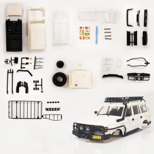 1 Set Durable Car Shell Body Cover Assembly DIY Parts Kit for WPL (C14 C24 RC Truck) Accessory