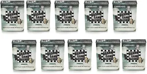 10 Packs Arcane Tinmen Non-Glare Board Game Sleeves 50 ct Standard Size Card Sleeves Display Case