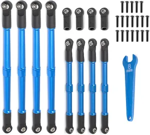 1/10 RC Car Racing Pull Rod Kits for Traxxas 1/10 E-revo 2.0 Summit 5319X 5338R RC Car Upgrade Parts