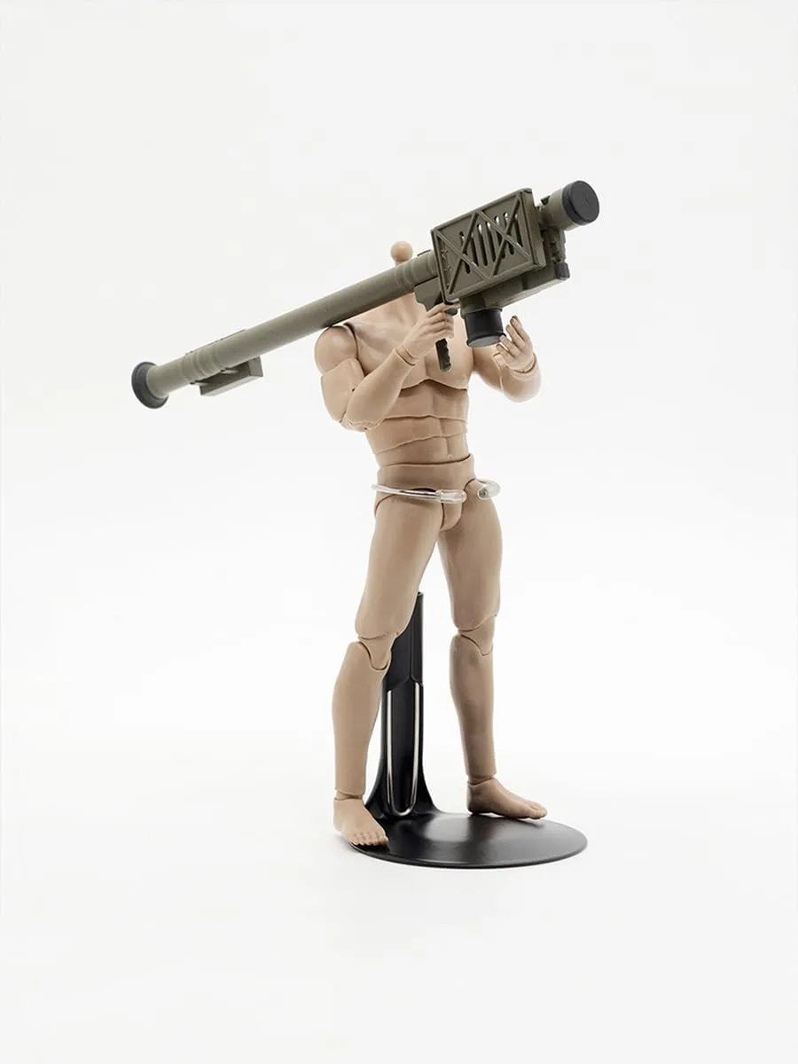 1/12 Scale Male Body,6inch Male Joint Flexible Soldier Miniature Action Figure Body Collectible (3pcs Waist)