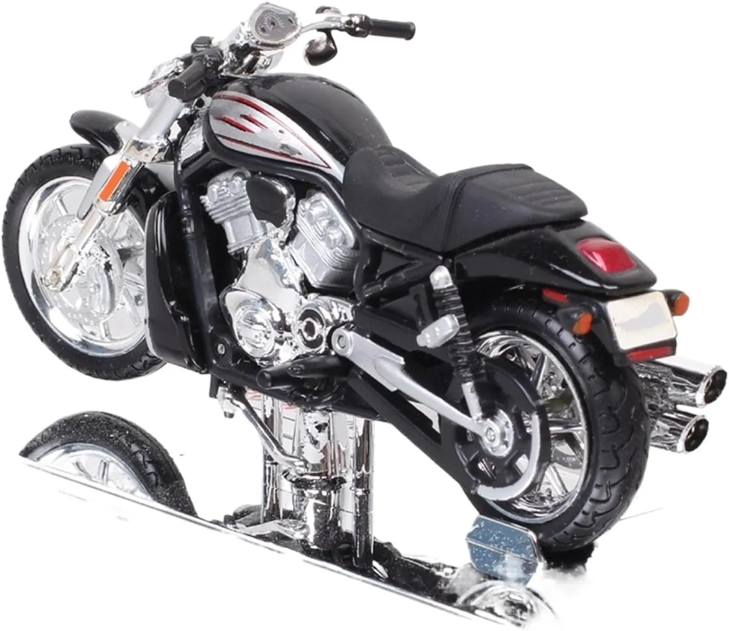 1/18 Scale Mini Collectible HD 2006 VRSCR Street Rod Cruiser Motor Diecast Motorcycle Race Bike Roadster Toy for Boyfriend Motorcycle Model