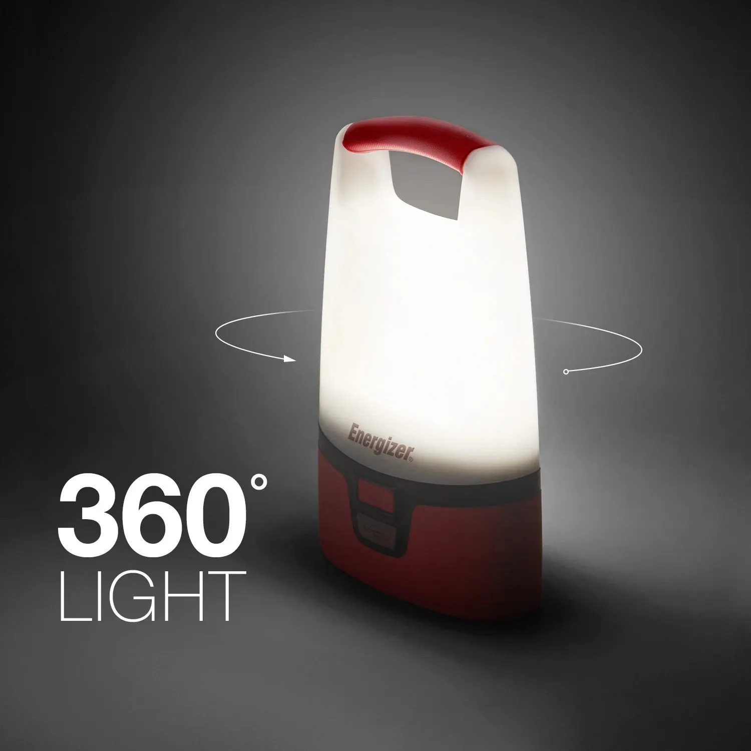 1200 Lumens Red LED USB Lantern - Powerful, Portable Lighting Solution
