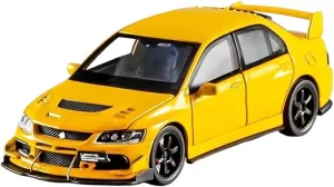 1:32 for Alloy Sports Car Model Diecasts Metal Racing Vehicles Car Model Kids Present(Yellow)