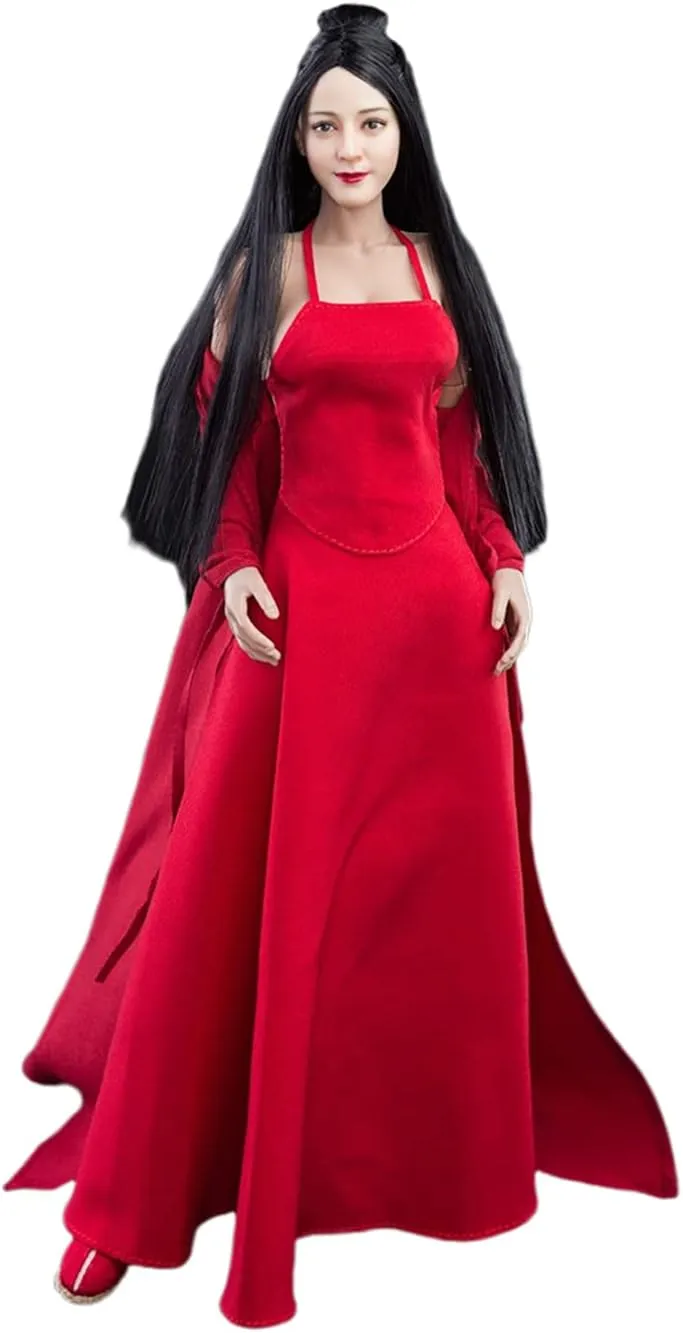 1/6 Scale Female Body, Suntan Skin Girl Flexible Half-Seamless Action Figure Body Doll Collectible (Mid Bust)