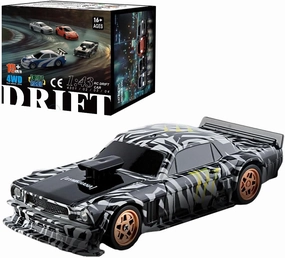 1/43 RC Drift Car for Adults, 2.4G Mini Remote Control Racing Car, 4WD Electric Sport Model With Lights - High Speed RTR Vehicle Gift, Type 1