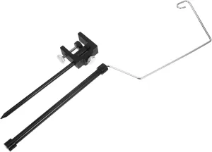1Set Camping Lantern Holder Stand Lightweight Light Bracket with Table Clamp Ground Spike for Outdoor Activities and Emergency Use