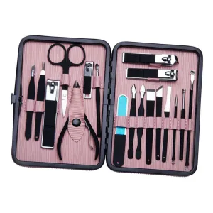 1Set Manicure Tool Ergonomic Nail Clippers and Trimming Kit for Fingernails and Toenails Durable Nail Cutter and File for Easy Nail Care for Home and Professional