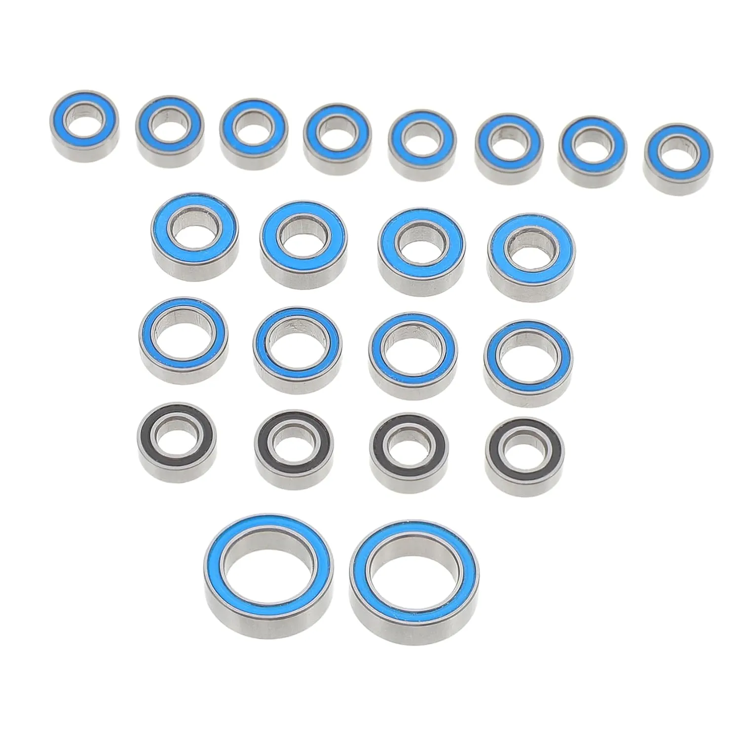 1set Precision Bearing for Remote-Control Racing Cars Kit Compatible Crawler Models and Wheel Hub Axle Bearings for
