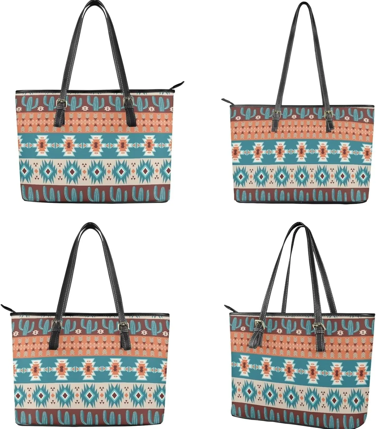 2 Piece Shoulder Bag for Women Travel, Matching Leather Wristlet Wallet, Tote Bag with Adjustable Hand Strap