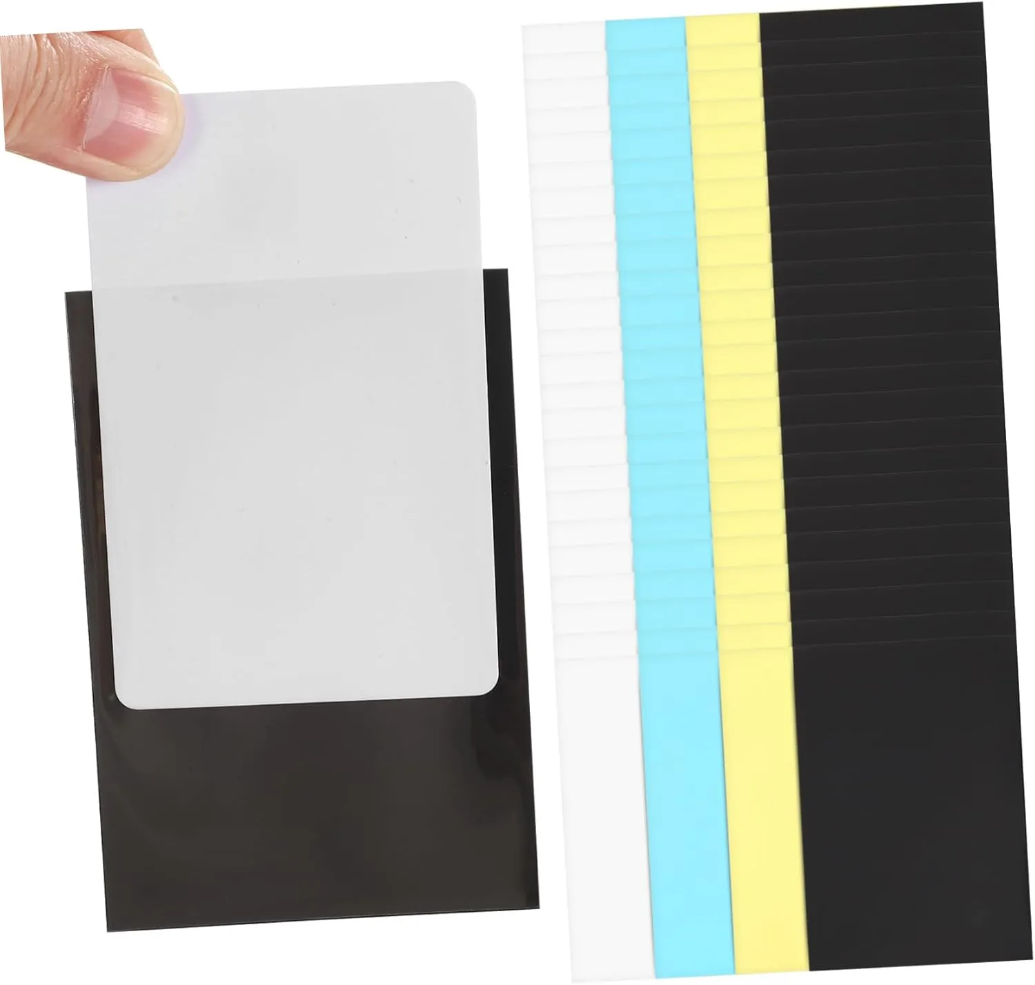 200 Pcs Soft Card Sleeves Trading Card Protectors with Matte Texture Scratch Resistant for Protection and Easy Handling