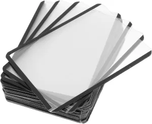20pcs Trading Card Sleeves Transparent Card and Scratch Storage for Enthusiasts and Collectors