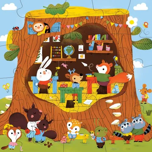25 Pc Floor Puzzle | Forest School