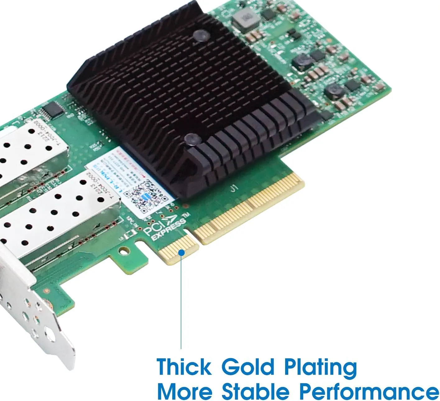 25GbE NIC Network Card with Mellanox ConnectX-4 Chipset,Dual-SFP28 Ports PCI Express 3.0 X8 Ethernet Adapter