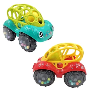 2pcs Baby Car Toy Toy Cars Soft For 1-5 Years Old Baby