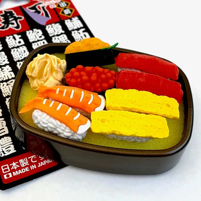 383111 IWAKO SUSHI BOX ERASER CARD-SINGLE