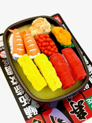 383111 IWAKO SUSHI BOX ERASER CARD-SINGLE
