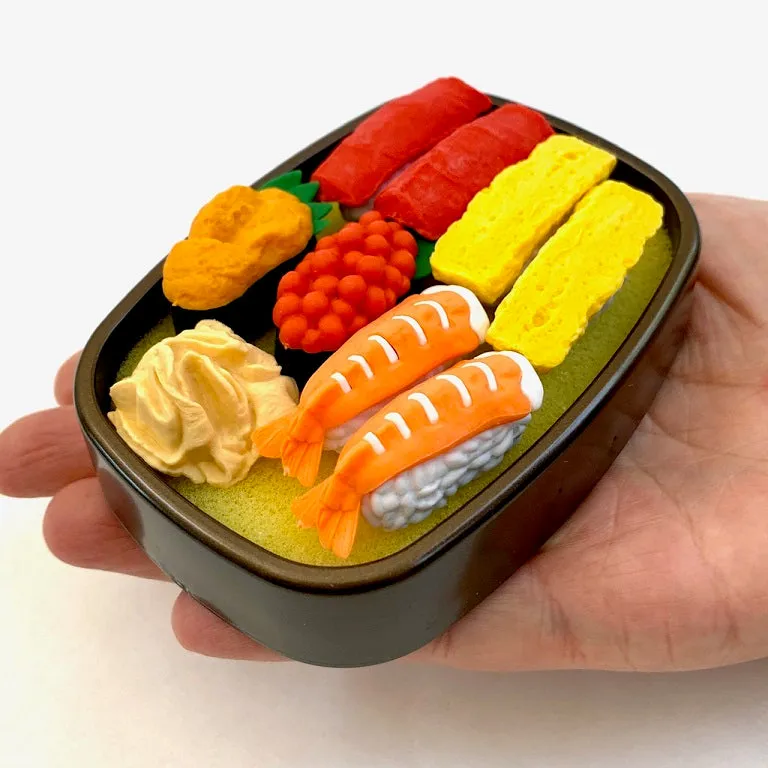383111 IWAKO SUSHI BOX ERASER CARD-SINGLE