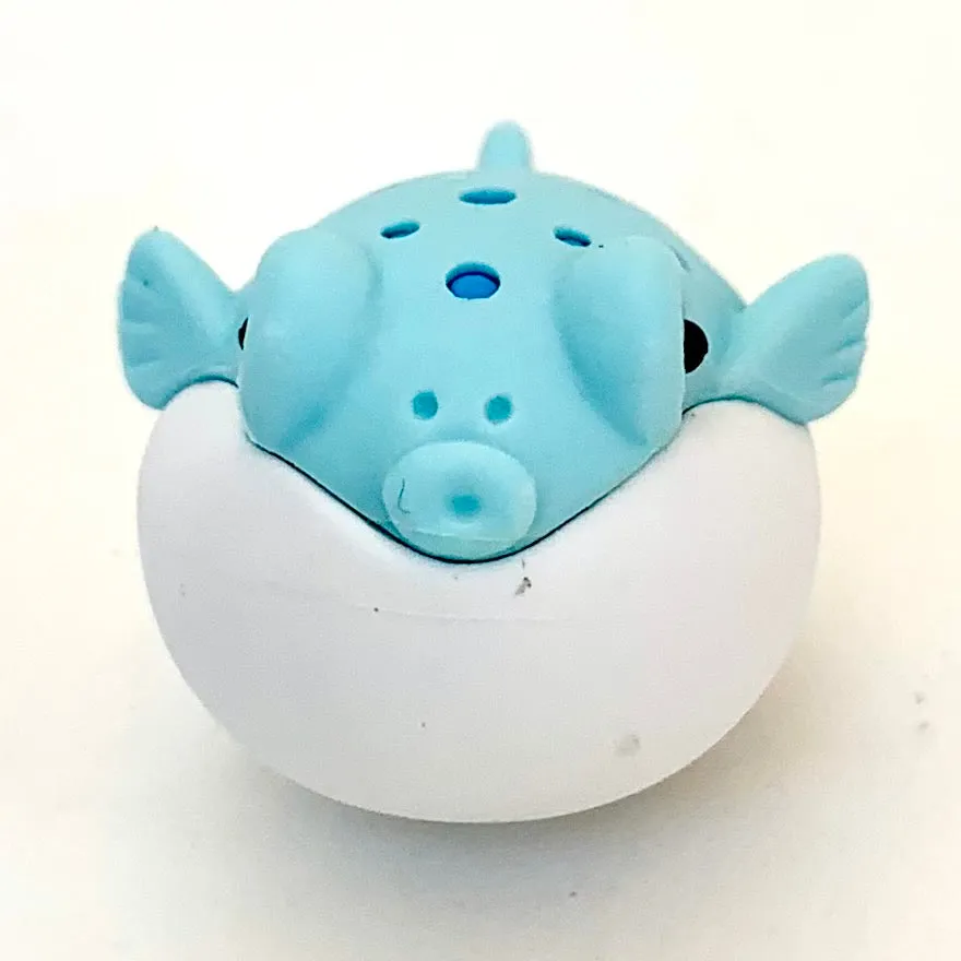 38313 SEA FRIENDS ERASER CARD-10 CARDS
