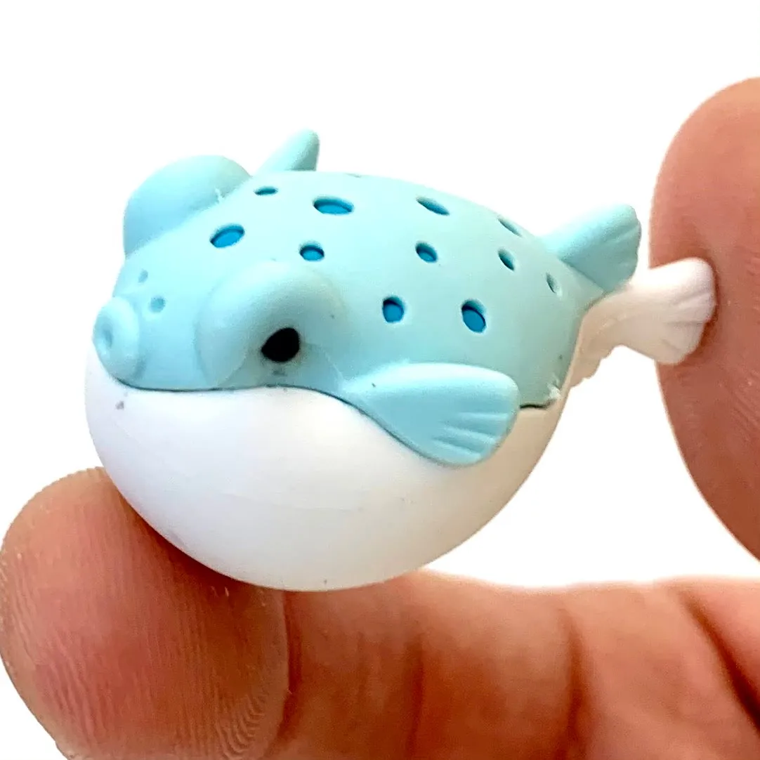 38313 SEA FRIENDS ERASER CARD-10 CARDS