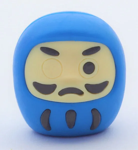 383191 IWAKO DARUMA ERASER CARD-SINGLE