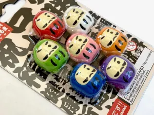 383191 IWAKO DARUMA ERASER CARD-SINGLE