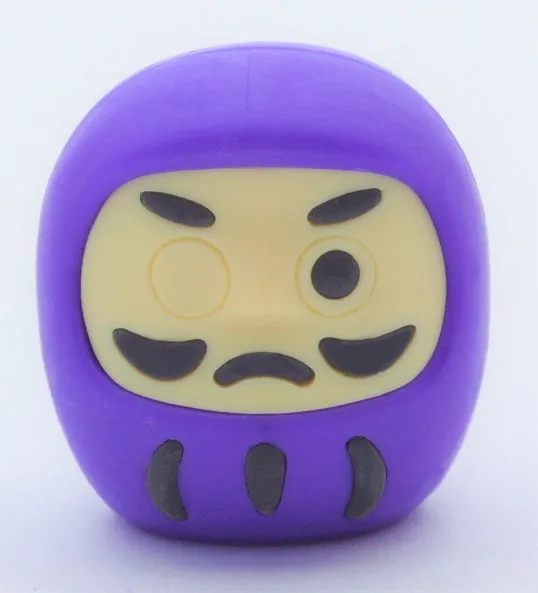 383191 IWAKO DARUMA ERASER CARD-SINGLE