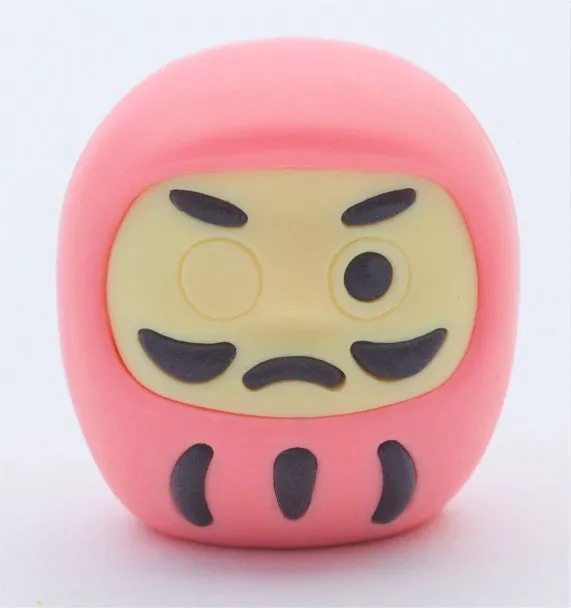 383191 IWAKO DARUMA ERASER CARD-SINGLE