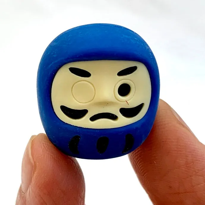 383191 IWAKO DARUMA ERASER CARD-SINGLE