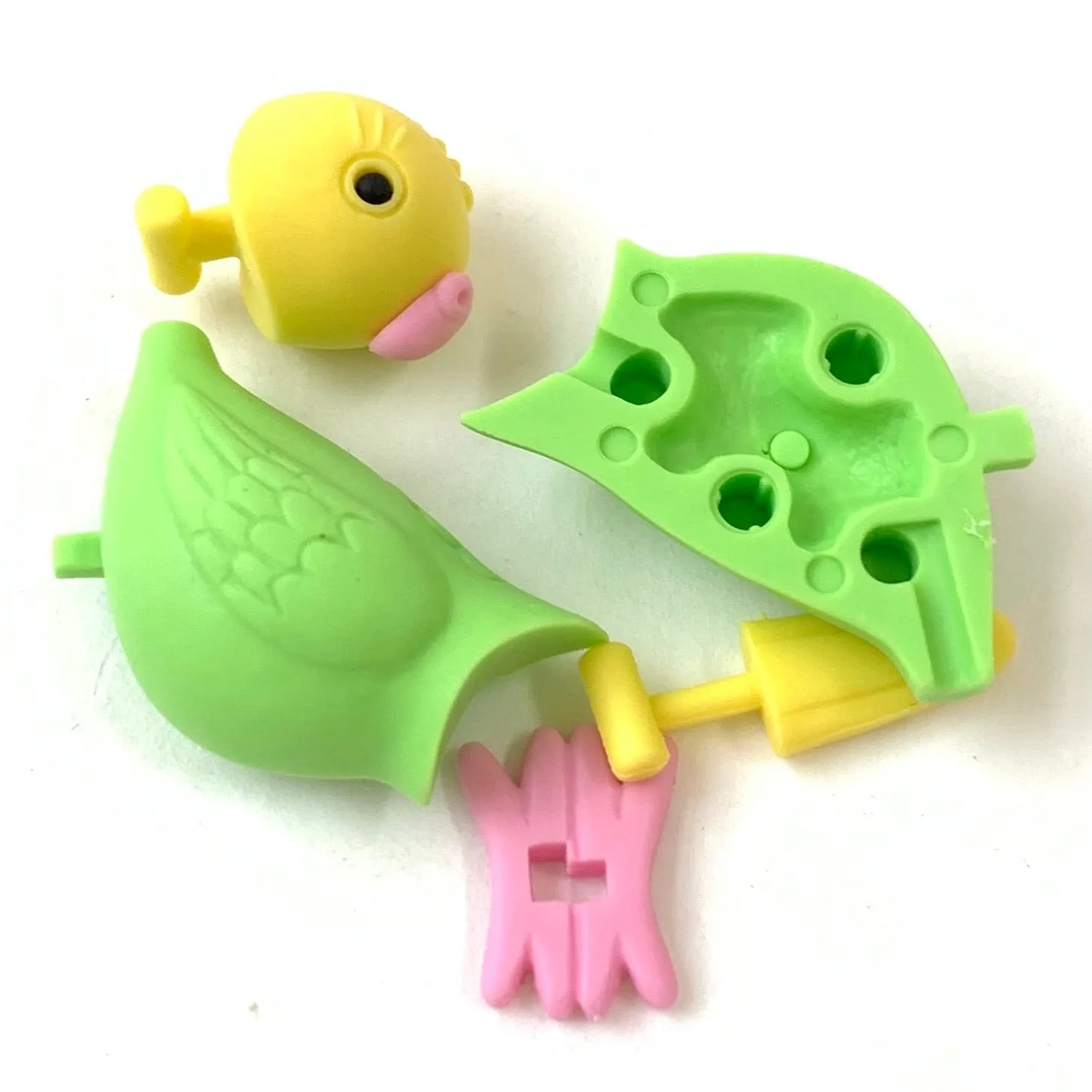 38337 BIRDS ERASER CARD-10 CARDS