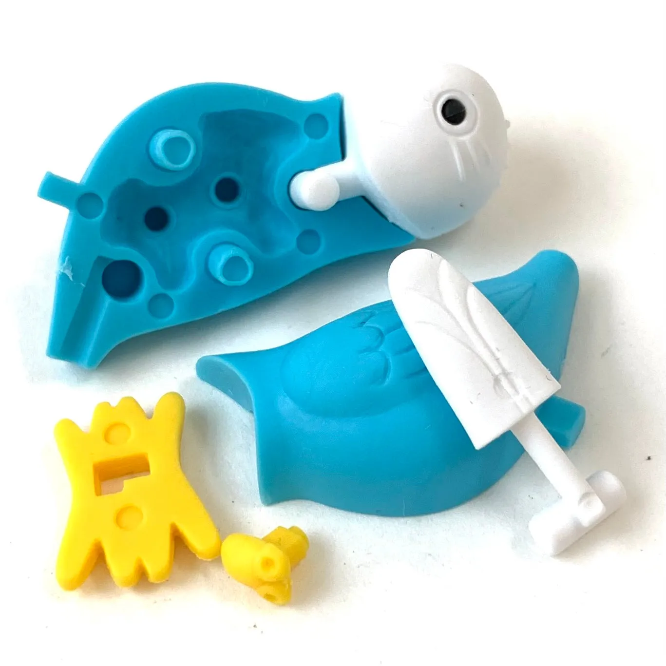 38337 BIRDS ERASER CARD-10 CARDS