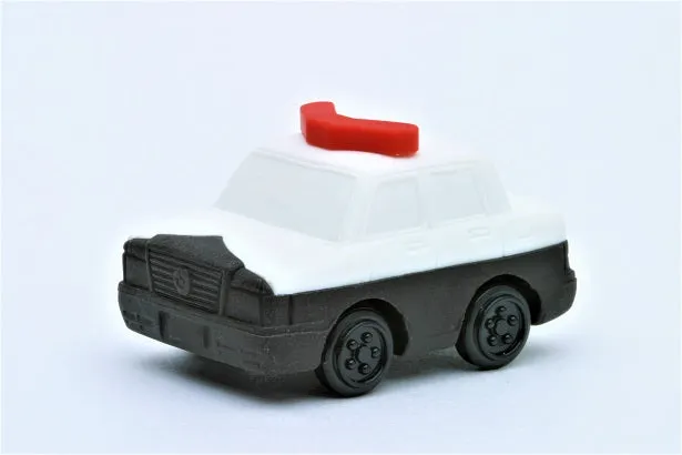 38341 IWAKO EMERGENCY VEHICLE ERASER CARD-10 CARDS