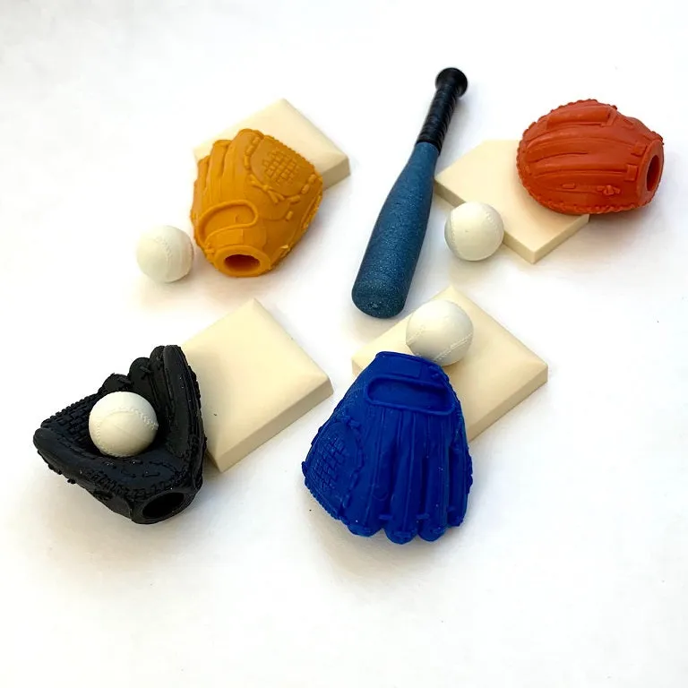 38343 IWAKO BASEBALL ERASER CARD-10 CARDS