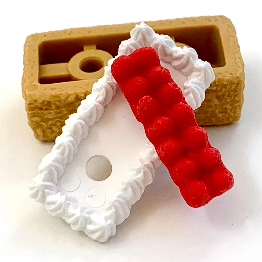 38347 IWAKO FRENCH PASTRY ERASER CARD-10 CARDS