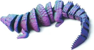 3D Printed Crocodile,Articulated Models,Flexible Joint Animal Model Figurines,Surprise Fantasy Gifts