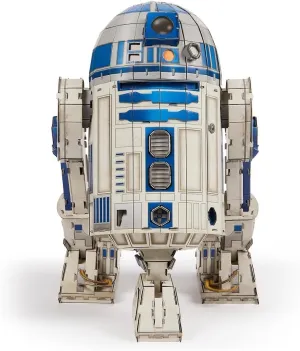 4D Build - Star Wars 3D Puzzle - Star Wars Model 201 Pieces - R2D2 Droid Inspired by The Saga - Adult Puzzle - Collectible Construction Game - Adult Toy - Child Game 12 