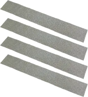 4pcs Car Door Edge Step Dust Shield Cover. 17.8ln x 2.8ln Car SUV Universal Door Sill Protector Edge Trunk Bumper Anti Scratch Scuff Guard Sticker Faux Diamond DIY Cover Strip Multicolor
