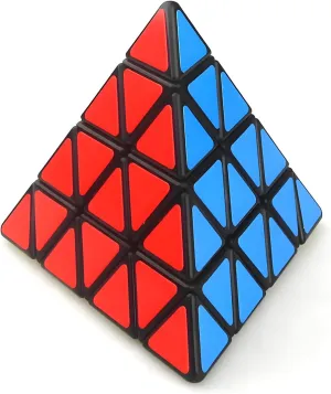 4x4 Pyraminx Speed Cube, Master 4x4 Pyramid Magic Puzzle Cube
