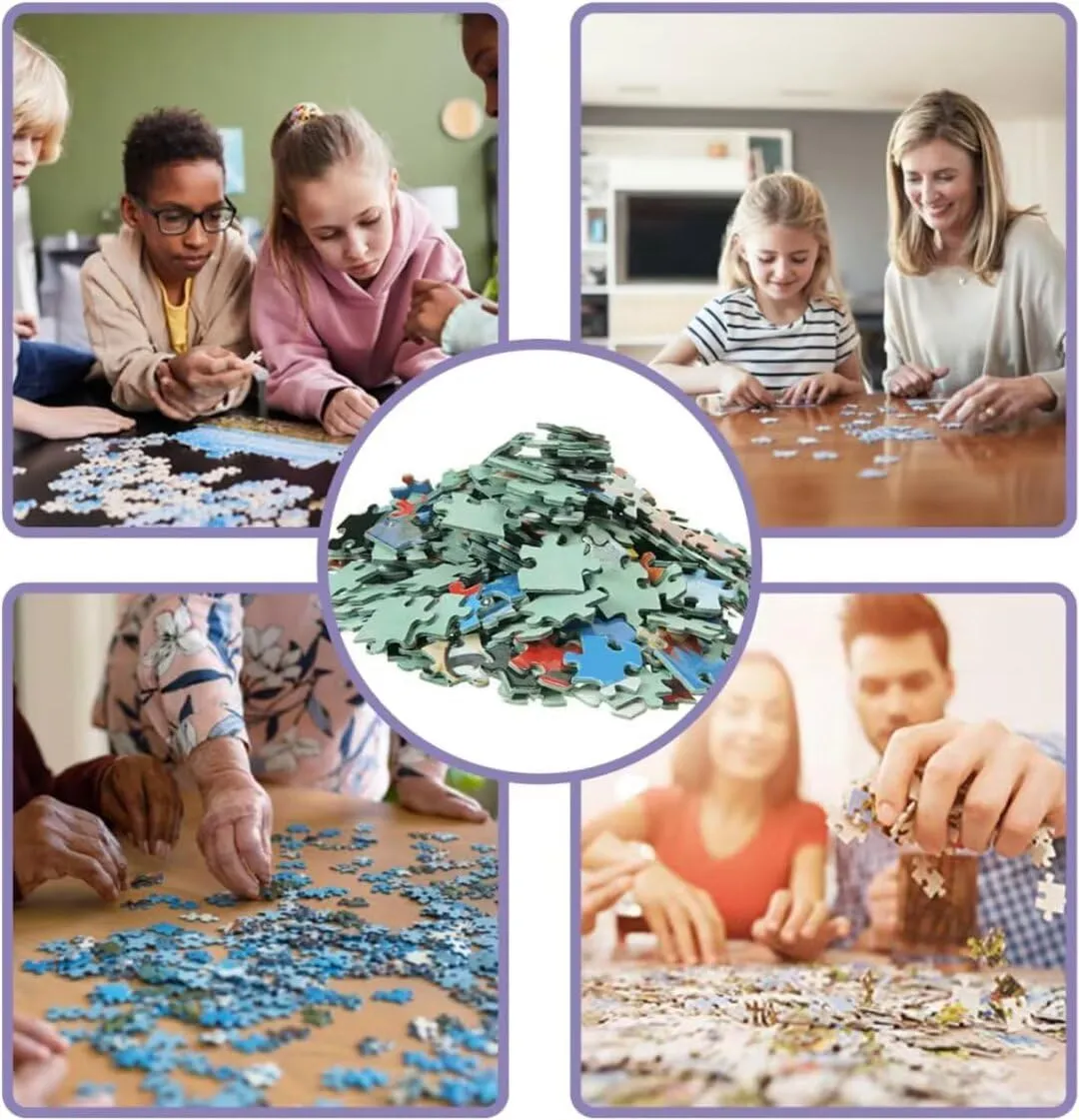 500 Piece Jigsaw Puzzle for Adults Dinosaur T-Rex Jungle Challenging and Intense Puzzle Game for Dinosaur Fans Wall Decor Gift Family Game Night Fun