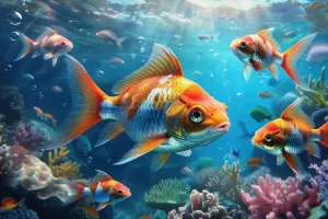 500 Pieces Puzzles for Adults Kids Cool Anime Fish Puzzle Anime Wooden Puzzles Family Decorations Puzzle Game Education Game Parent Child Game Thick Sturdy Hard Challenging Difficult