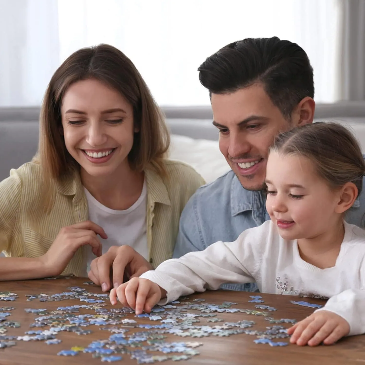 500 Pieces Puzzles for Adults - Road in The Field Against The Sunset Best Challenging Puzzles for Cognitive Workout - Safe Eco-Friendly - Most Popular Leisure Activities