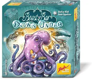 601105209 Beasty Bar Down Under - The Character Card Game - Can be Played & Combined Independently - for 2 to 4 Players, Strategy Game, for Children from 8 Years