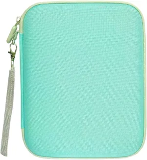 80 Pocket Card Case for Yoto Cards,Card Binder Holder for Yoto Cards with 10 Removable Sleeves for Travel (Green)