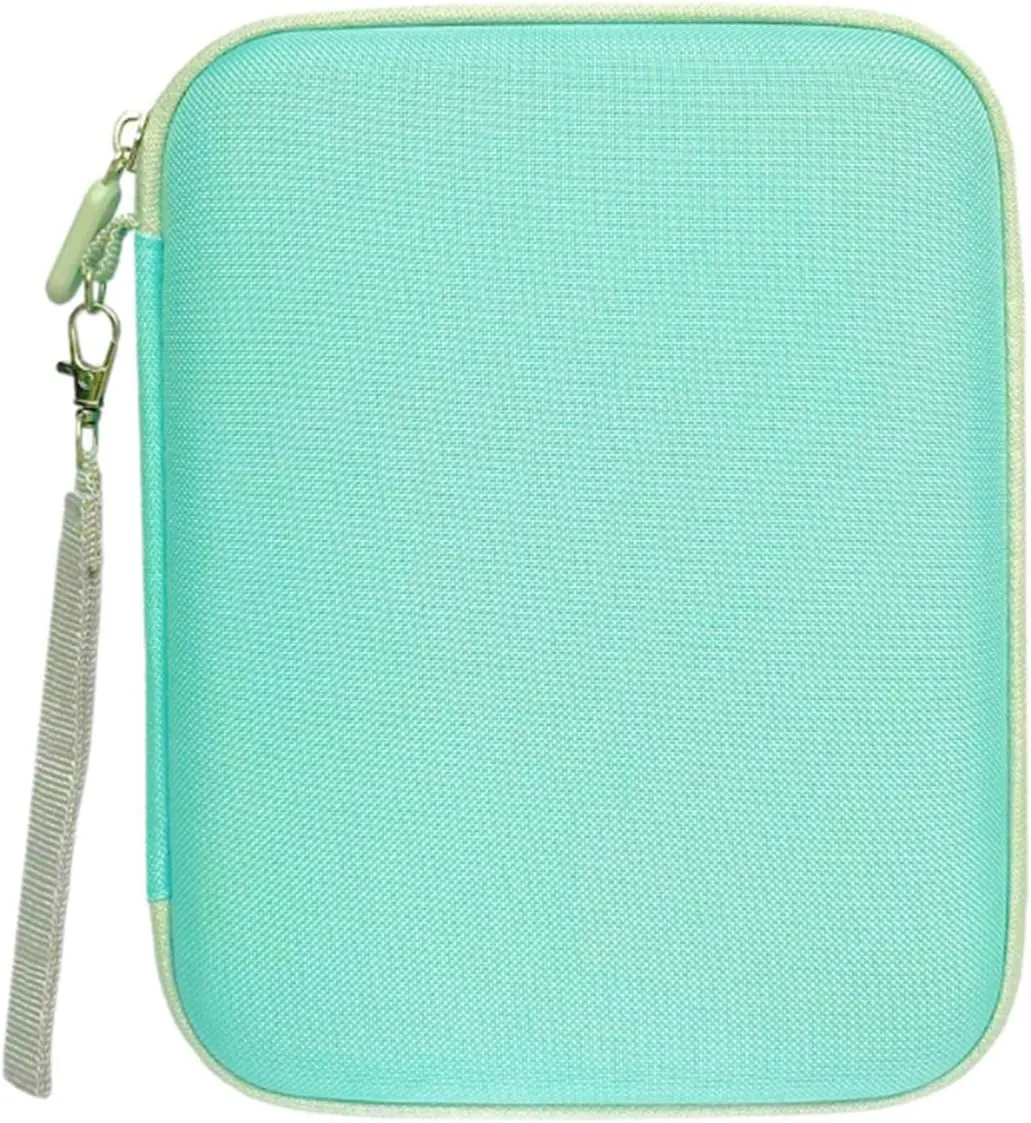 80 Pocket Card Case for Yoto Cards,Card Binder Holder for Yoto Cards with 10 Removable Sleeves for Travel (Green)