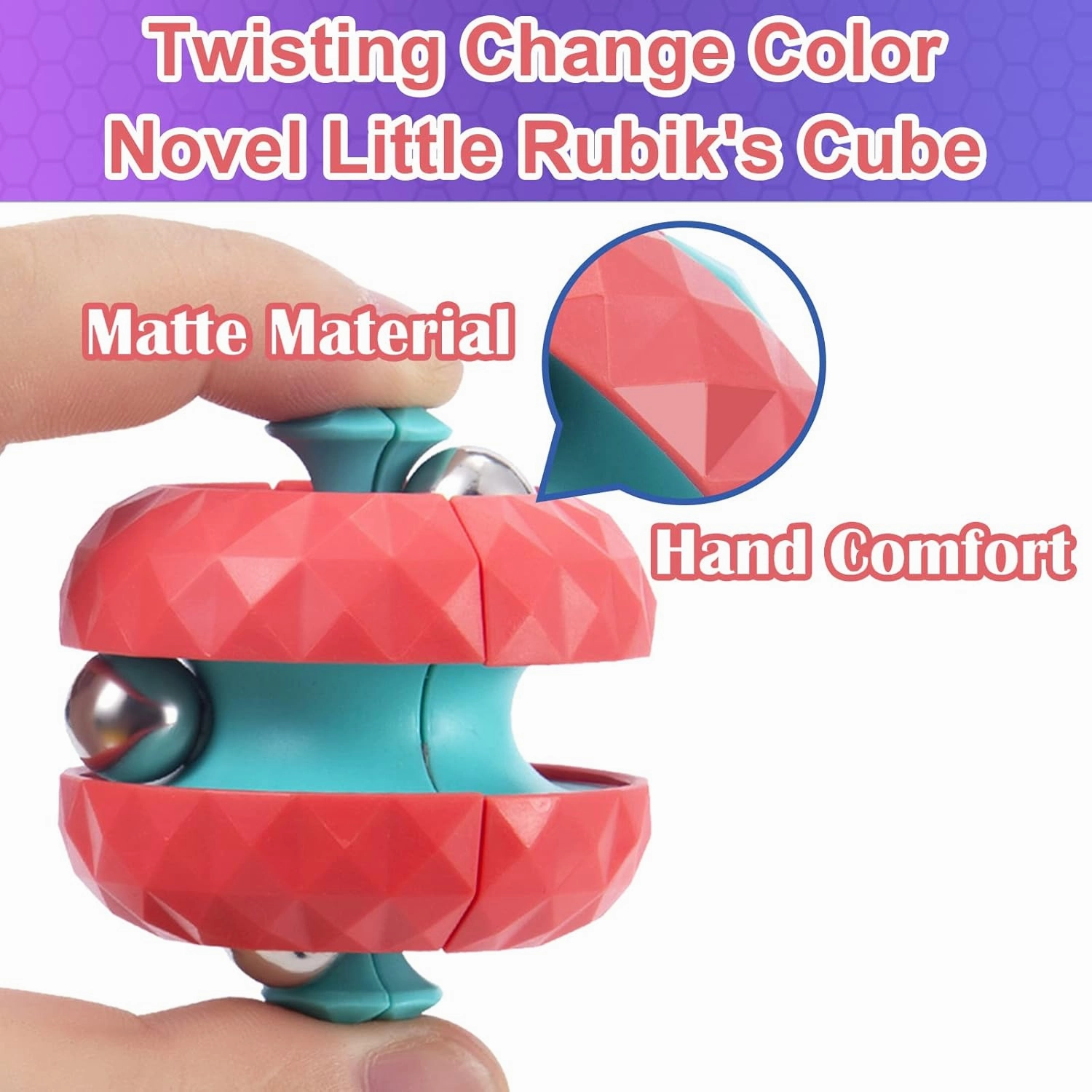 8 Pack Orbit Ball Toy, Fidget Cubes Top Spinning Toy, Great Party Favor Gifts & Creative Decompress Toys, Puzzle Track Games for Kids Children Adults