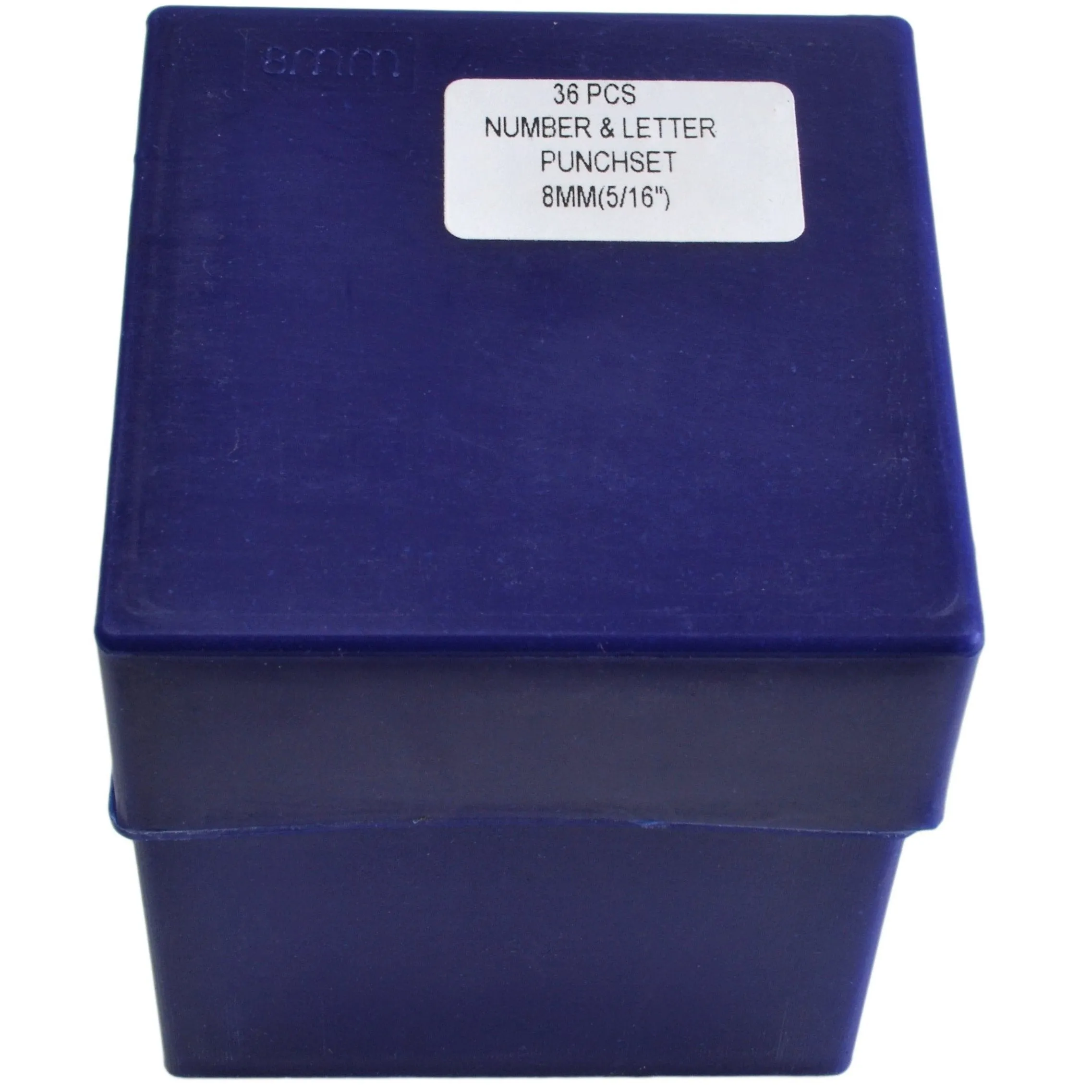 8mm Letter and Number Stamp Punch 36 piece