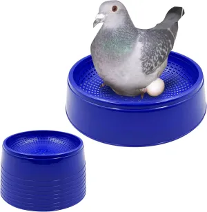 8PCS Racing Pigeon Nest Bowl, Plastic Bird Nest, Sturdy and Anti-Rollover, Keeps Eggs Safe and Secure