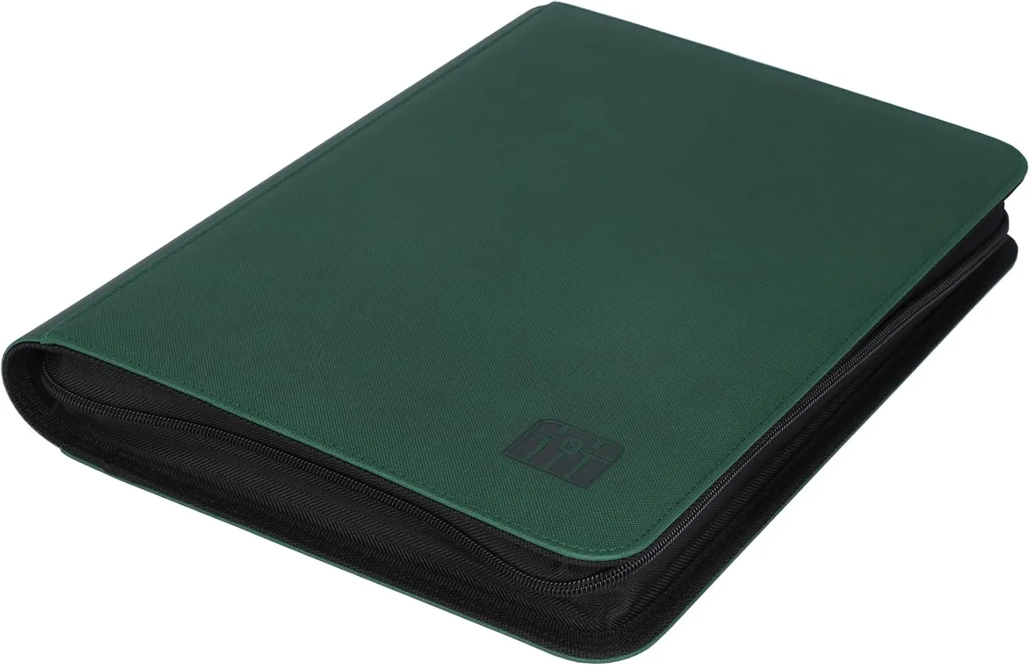 9 Pocket 800  Pockets Trading Card Binder, Fit 828 Cards - Large Ringless Side Loading Card Album for TCG -Green