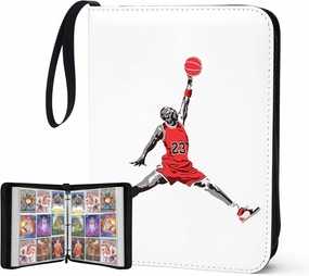 900 Pockets Basketball Card Binder,Basketball Trading Cards Holder Card Collectors Album,Waterproof Card Storage Book with Removable Sleeves,Compatible with Basketball Cards 2024-25 Sports Cards